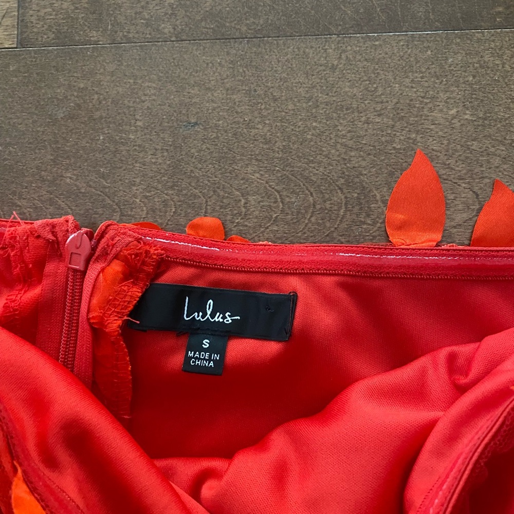 Lulu's Red Dress - Picture 2 of 3
